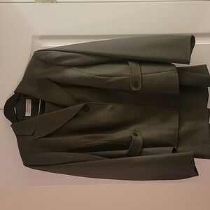 Grey 2 piece skirt suit